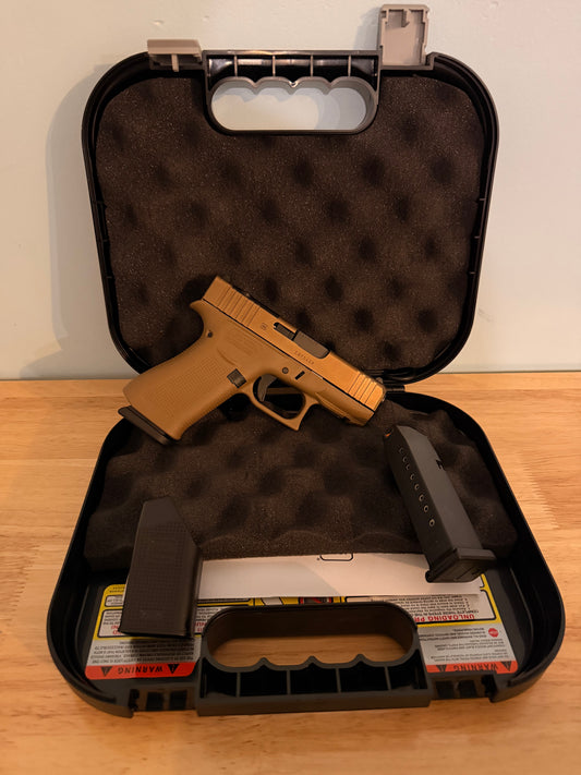Glock 43X MOS 9mm Coyote DE