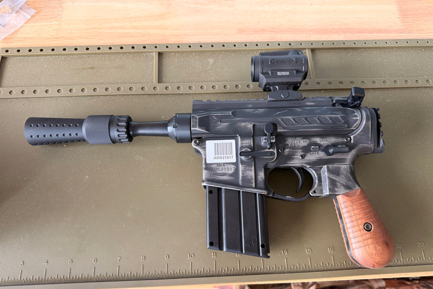Pistol Suppressed, DL44 Blaster, Mk4, .22LR, 3.2", Limited Edition